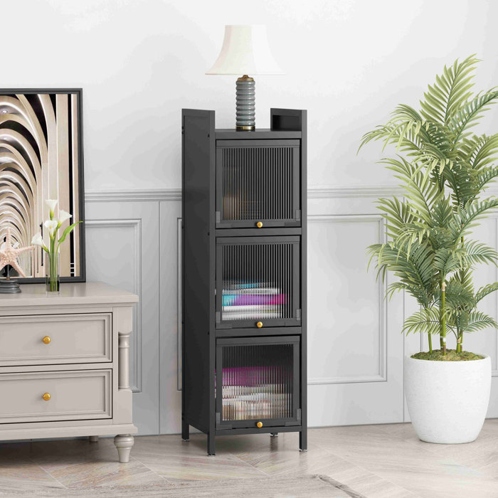 Rebrilliant 3Tier Free Standing Storage Metal Storage